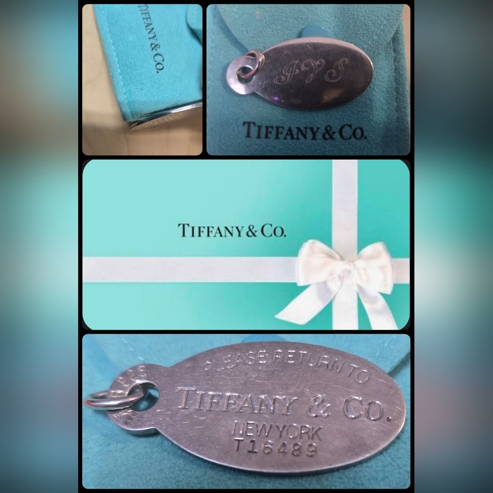 Tiffany & Co. Oval Dog Tag T16489